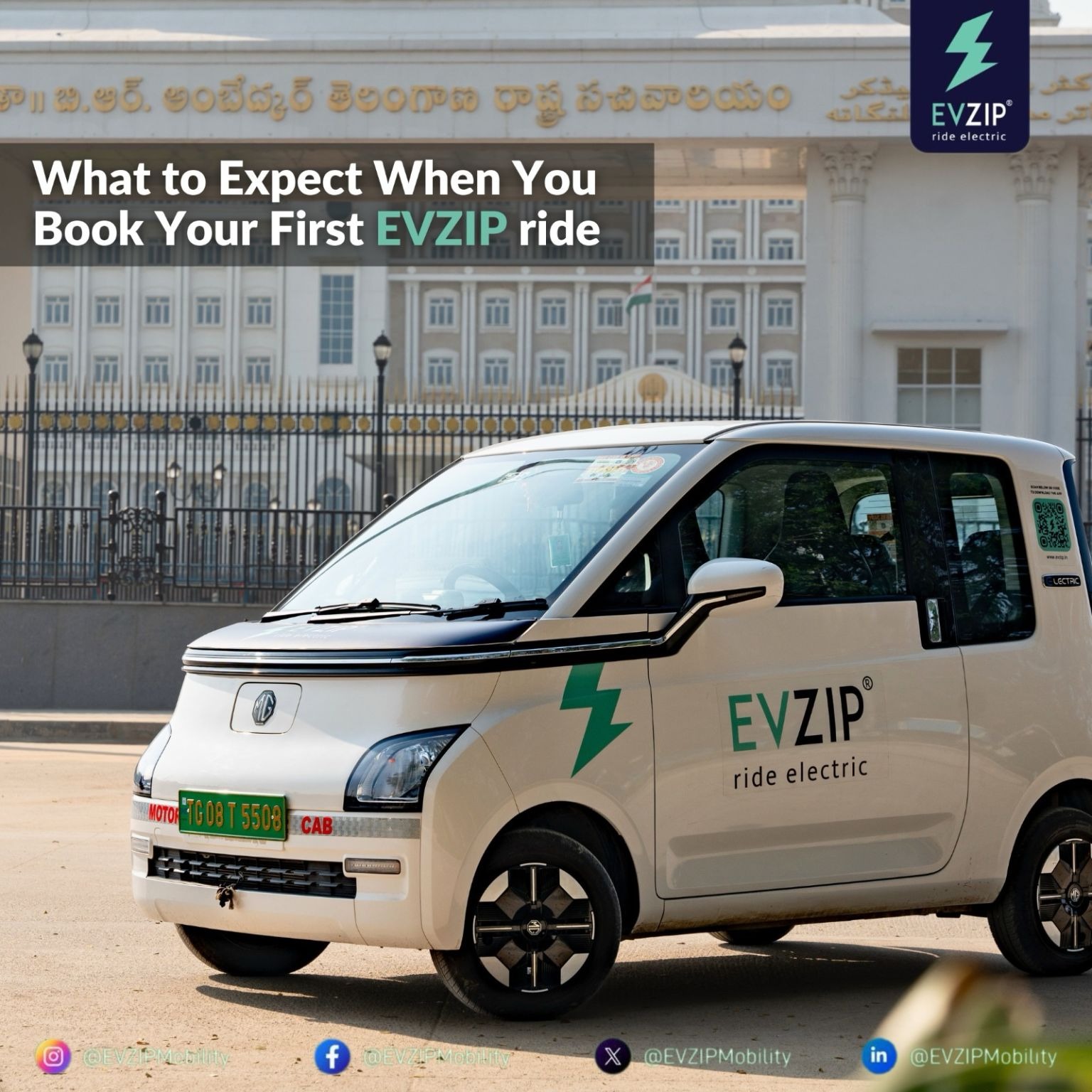 EVZIP Booking Experience